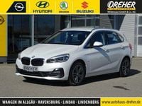 Gebraucht BMW 220 Sport Line 192 PS (141 kW) 2018 Mineralweiss metallic Kombi