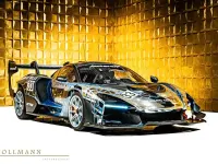 Neu McLaren Senna GTR 825 PS (606 kW) 2026 Blau Coupé