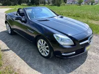 Gebraucht Mercedes SLK200 184 PS (135 kW) 2011 Schwarz Cabrio