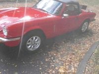 Gebraucht Triumph Spitfire 69 PS (50 kW) 1979 Rot Cabrio