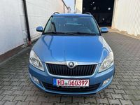 Gebraucht Skoda Fabia Fresh 90 PS (66 kW) 2014 Denimblau metallic Kombi