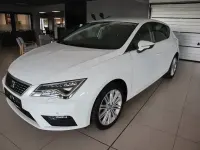 Używany Seat Leon XCELLENCE 125 KM (91 kW) 2017 Biały Sedan/Limuzyna