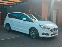 Gebraucht Ford S-MAX Titanium 179 PS (131 kW) 2016 Weiß Van / Kleinbus