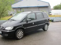Gebraucht Opel Zafira Elegance 125 PS (91 kW) 2005 Schwarz Van / Kleinbus