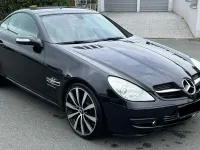 Gebraucht Mercedes SLK200 163 PS (119 kW) 2006 Schwarz Cabrio