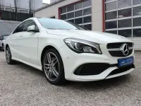 Gebraucht Mercedes CLA220 AMG line 184 PS (135 kW) 2018 Weiß Coupé