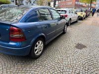Gebraucht Opel Astra 74 PS (54 kW) 2002 Blau Limousine