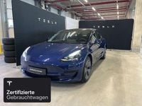 Gebraucht Tesla Model 3 RWD 283 kW (385 PS) 2023 Deep blue metallic Limousine