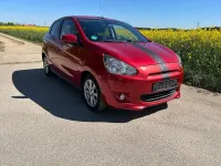 Gebraucht Mitsubishi Space Star 80 PS (58 kW) 2013 Rot Van / Kleinbus