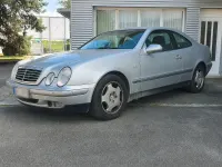 Gebraucht Mercedes CLK320 218 PS (160 kW) 1999 Silber Coupé