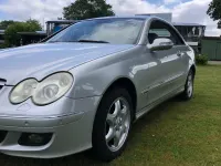 Gebraucht Mercedes CLK280 231 PS (169 kW) 2005 Silber Coupé
