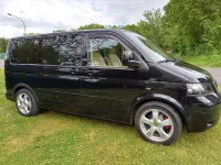 Brugt VW T5 Highline 174 HK (127 kW) 2007 Sort Van