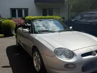 Używany MG F 120 KM (88 kW) 1999 Szary Kabriolet