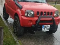 Używany Suzuki Jimny 80 KM (58 kW) 2000 Czerwony SUV