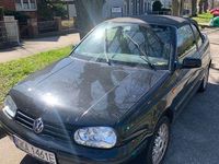 Gebraucht VW Golf Cabriolet Classicline 116 PS (85 kW) 2000 Schwarz Cabrio