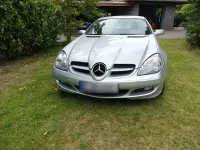 Gebraucht Mercedes SLK200 163 PS (119 kW) 2007 Silber Cabrio