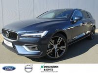 Gebraucht Volvo V60 Inscription 197 PS (144 kW) 2021 Denim blue Kombi