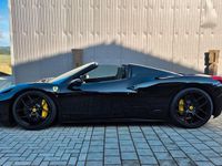 Gebraucht Ferrari 458 566 PS (416 kW) 2012 Schwarz Cabrio