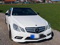 Gebraucht Mercedes E350 231 PS (169 kW) 2010 Weiß Cabrio