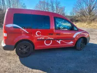 Occasion VW Caddy Life 102 ch (75 kW) 2009 Rouge Monospace