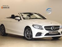 Gebraucht Mercedes C180 AMG line 156 PS (114 kW) 2019 Weiß Cabrio