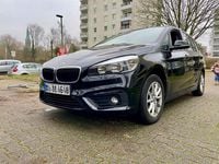 Gebraucht BMW 218 Gran Tourer Advantage 150 PS (110 kW) 2017 Schwarz Van / Kleinbus
