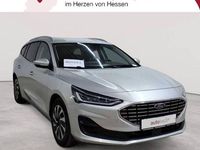 Gebraucht Ford Focus Titanium 120 PS (88 kW) 2022 Moondust silber metallic Kombi