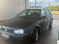 Gebraucht VW Golf IV 2001 Blau Limousine