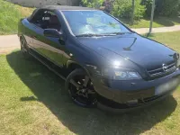Gebraucht Opel Astra Cabriolet 152 PS (111 kW) 2002 Schwarz Cabrio