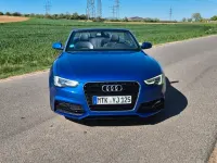Gebraucht Audi A5 Cabriolet S-Line 177 PS (130 kW) 2016 Blau Cabrio