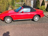 Gebraucht Mazda MX5 116 PS (85 kW) 1992 Rot Cabrio