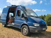 Gebraucht Ford Transit 115 PS (84 kW) 2005 Blau Van / Kleinbus