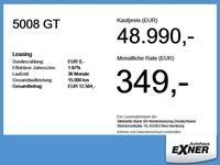 Neu Peugeot 5008 GT 145 PS (106 kW) 2025 Perla nera schwarz SUV