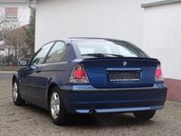 Gebraucht BMW 316 Compact Advantage 116 PS (85 kW) 2003 Blau Kleinwagen