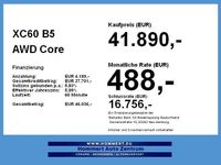 Gebraucht Volvo XC60 Core 250 PS (183 kW) 2024 Vapour grey (metallic) SUV