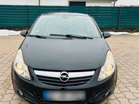 Gebraucht Opel Corsa 80 PS (58 kW) 2010 Schwarz Kleinwagen
