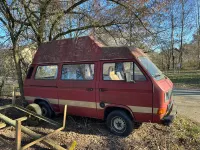 Gebraucht VW T3 95 PS (69 kW) 1987 Rot Van