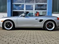 Gebraucht Porsche Boxster 204 PS (150 kW) 1998 Silber Cabrio