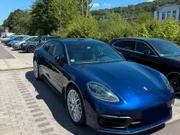 Gebraucht Porsche Panamera 4 E-Hybrid 462 PS (339 kW) 2021 Blau Kleinwagen
