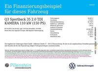 Gebraucht Audi Q3 Sportback Performance 150 PS (110 kW) 2023 Weiß SUV