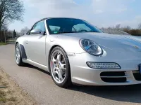 Gebraucht Porsche 997 325 PS (239 kW) 2005 Silber Cabrio
