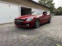 Gebraucht Mercedes SLK250 204 PS (150 kW) 2012 Rot Cabrio
