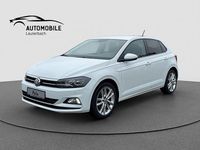 Gebraucht VW Polo Highline 95 PS (69 kW) 2019 Weiß Kleinwagen