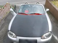 Gebraucht Mazda MX5 103 PS (75 kW) 1998 Silber Cabrio