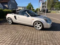 Gebraucht Toyota MR2 140 PS (102 kW) 2000 Silber Cabrio