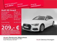 Gebraucht Audi A6 Premium 204 PS (150 kW) 2023 Gletscherweiß metallic Kombi