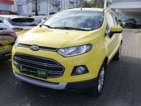 Gebraucht Ford Ecosport Titanium 125 PS (91 kW) 2014 Sonnengelb SUV