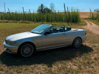 Gebraucht BMW 320 Cabriolet 170 PS (125 kW) 2005 Silber Cabrio