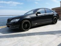 gebraucht Mercedes S500 4-Matic S-KLASSE V8-Saugmotor *obsidianschwarz