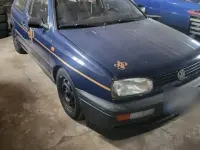Gebraucht VW Golf III 75 PS (55 kW) 1993 Blau Kleinwagen